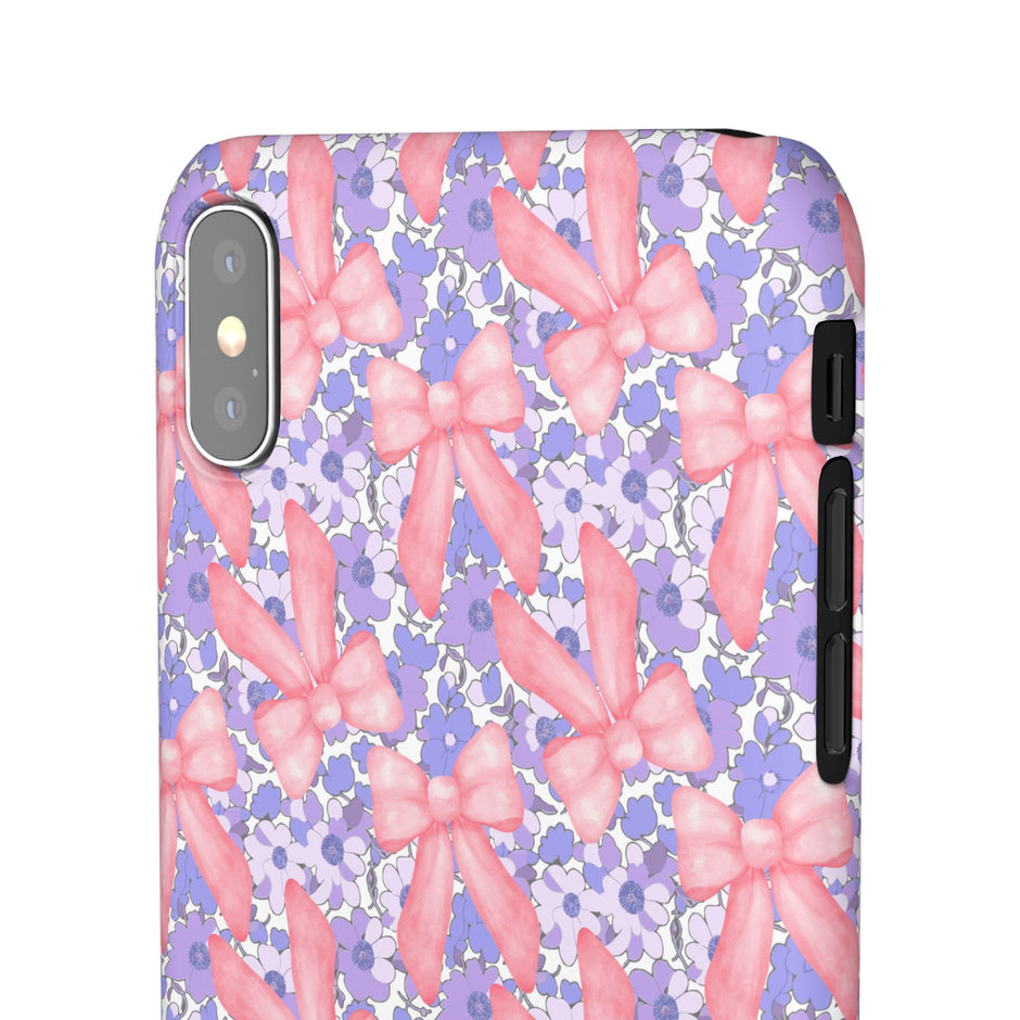 Bow Floral - Elite Phone Case