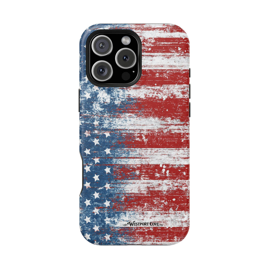 American Flag Distressed - Extreme MagSafe Phone Case