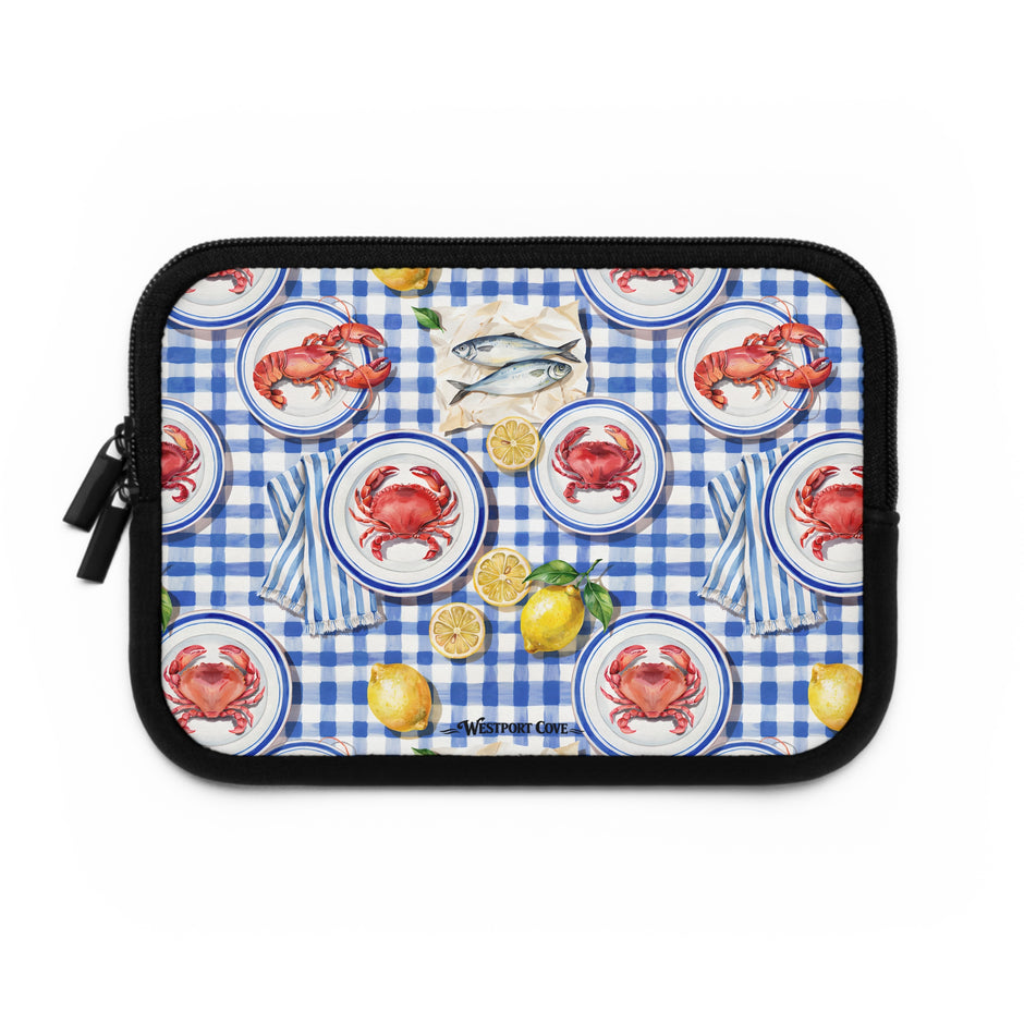 Seafood Picnic - Safe Harbor Laptop Sleeve