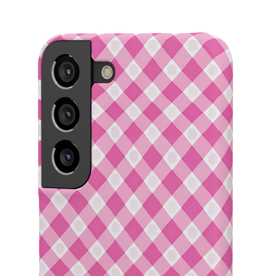 Pink Gingham - Elite Case