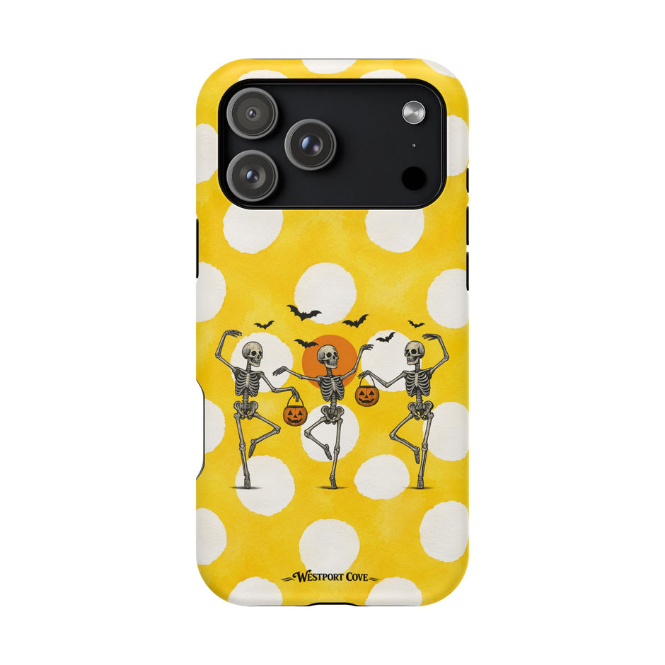 Halloween Dancing Skeletons - Extreme Phone Case