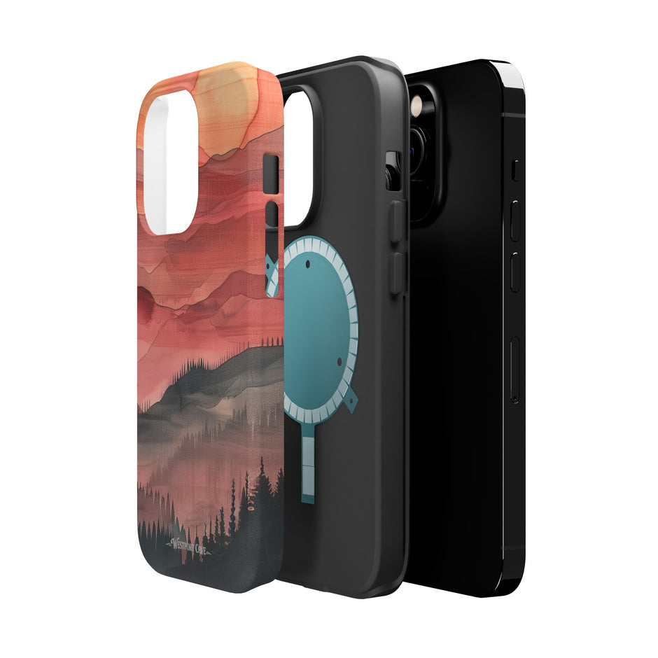 Sunset Mountain - Extreme MagSafe Phone Case