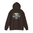 Westport Cove Hoodie — Scenic Lake Cabin Vintage Logo Hooded Sweatshirt