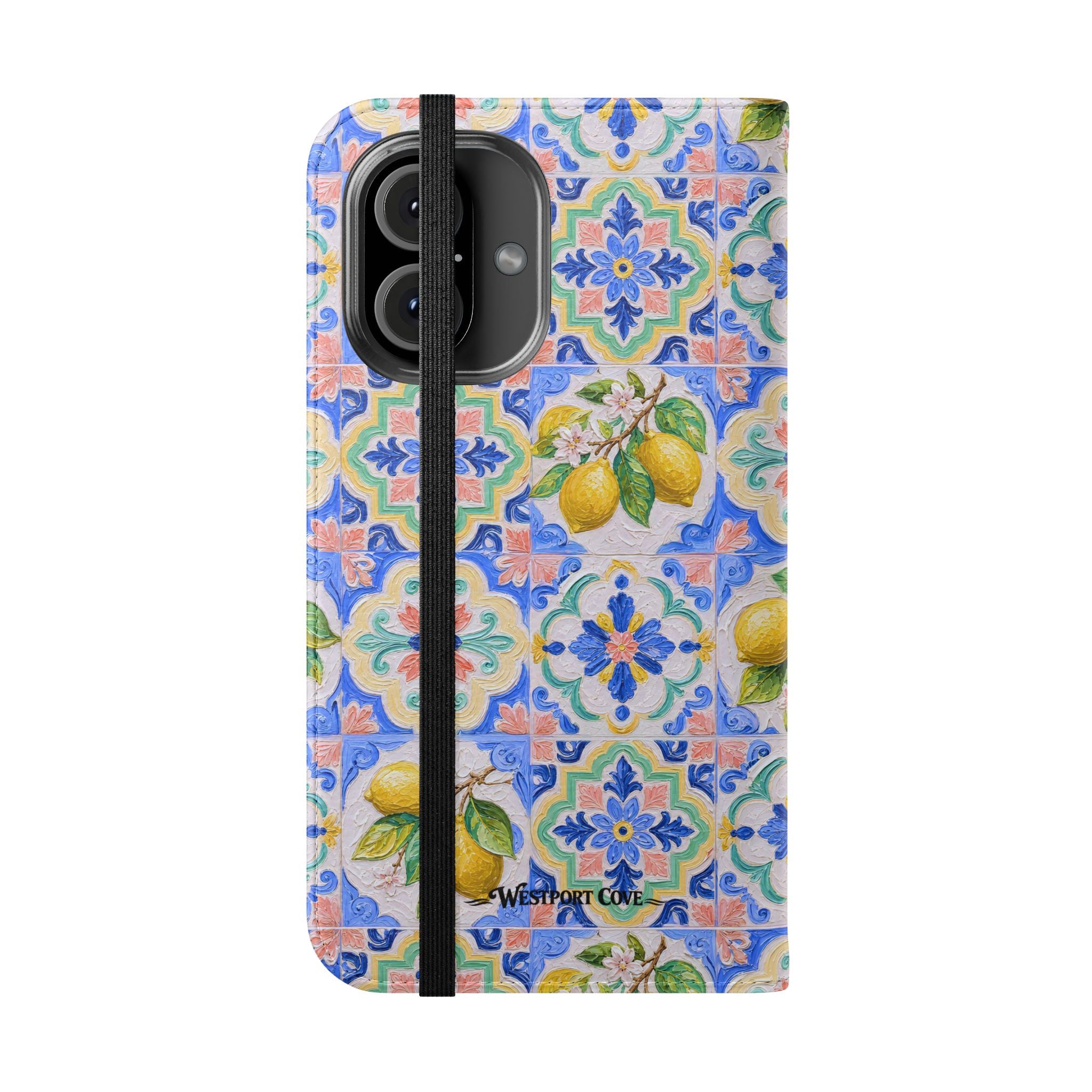 Santorini Lemon - Flip Case