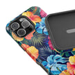 Tropical Hibiscus Extreme Impact MagSafe Phone Case: Uniting Style and Robust Protection