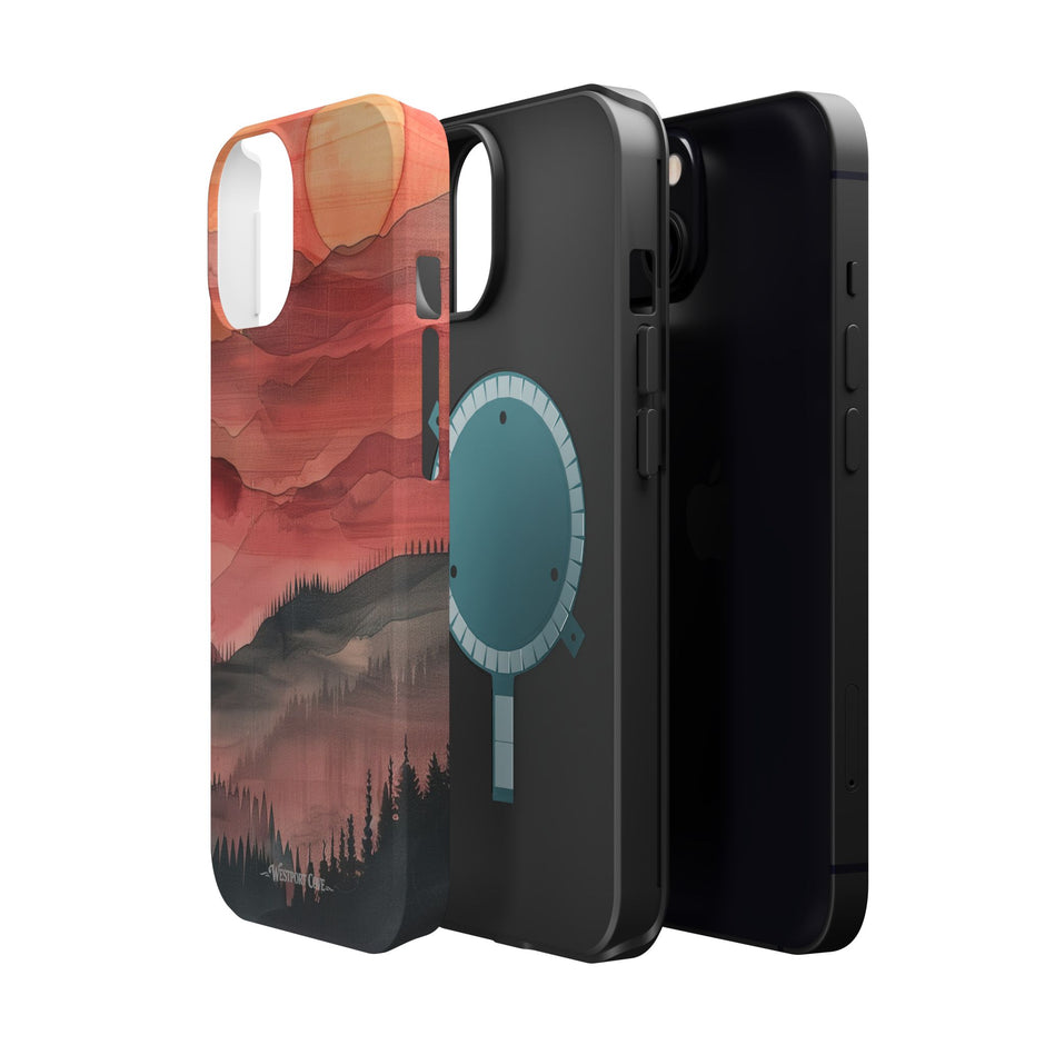 Sunset Mountain - Extreme MagSafe Phone Case