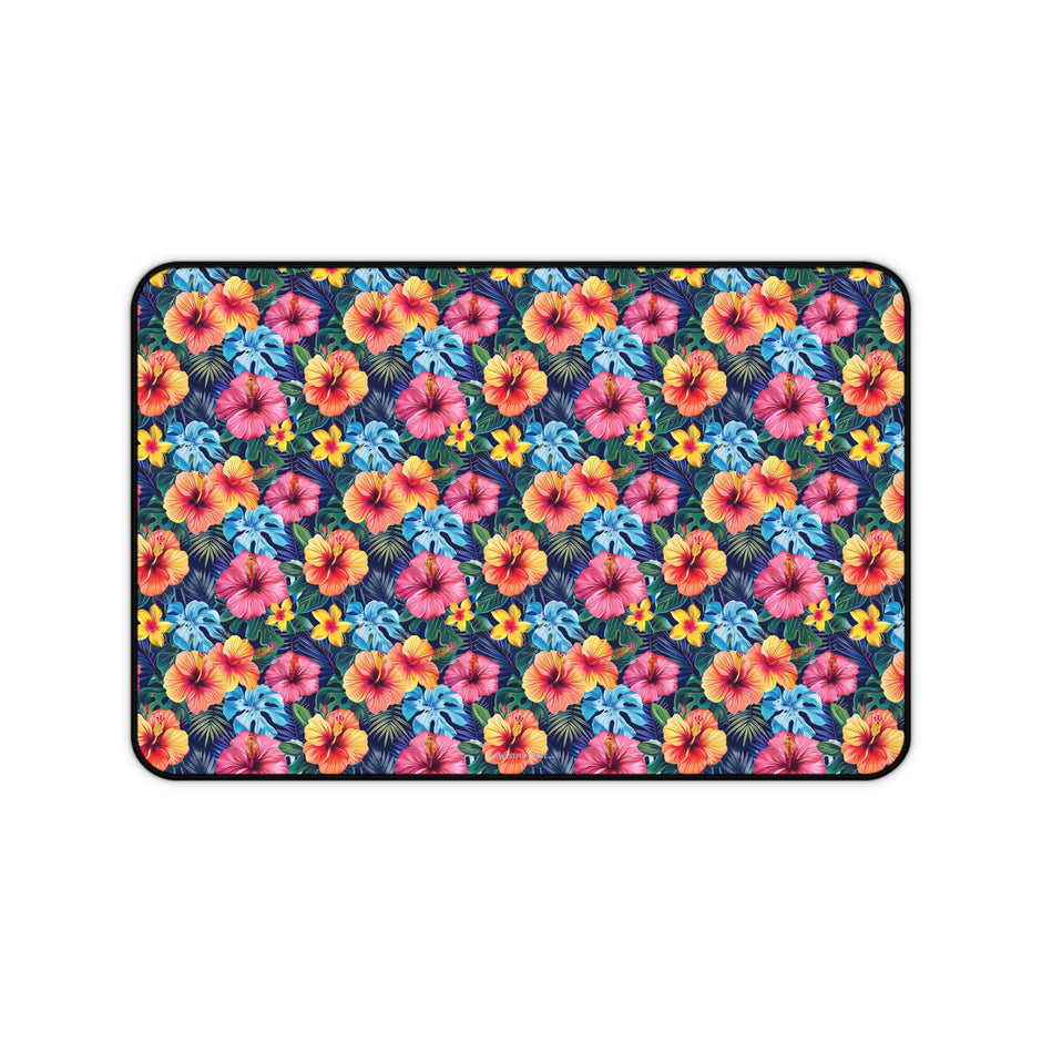 Tropical Hibiscus - Launch Pad - Desk Mat