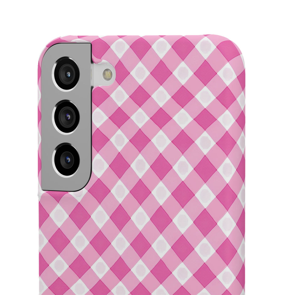 Pink Gingham - Elite Case