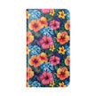 Tropical Hibiscus Flip Phone Case — Floral Wallet Flip Case with Card Slots