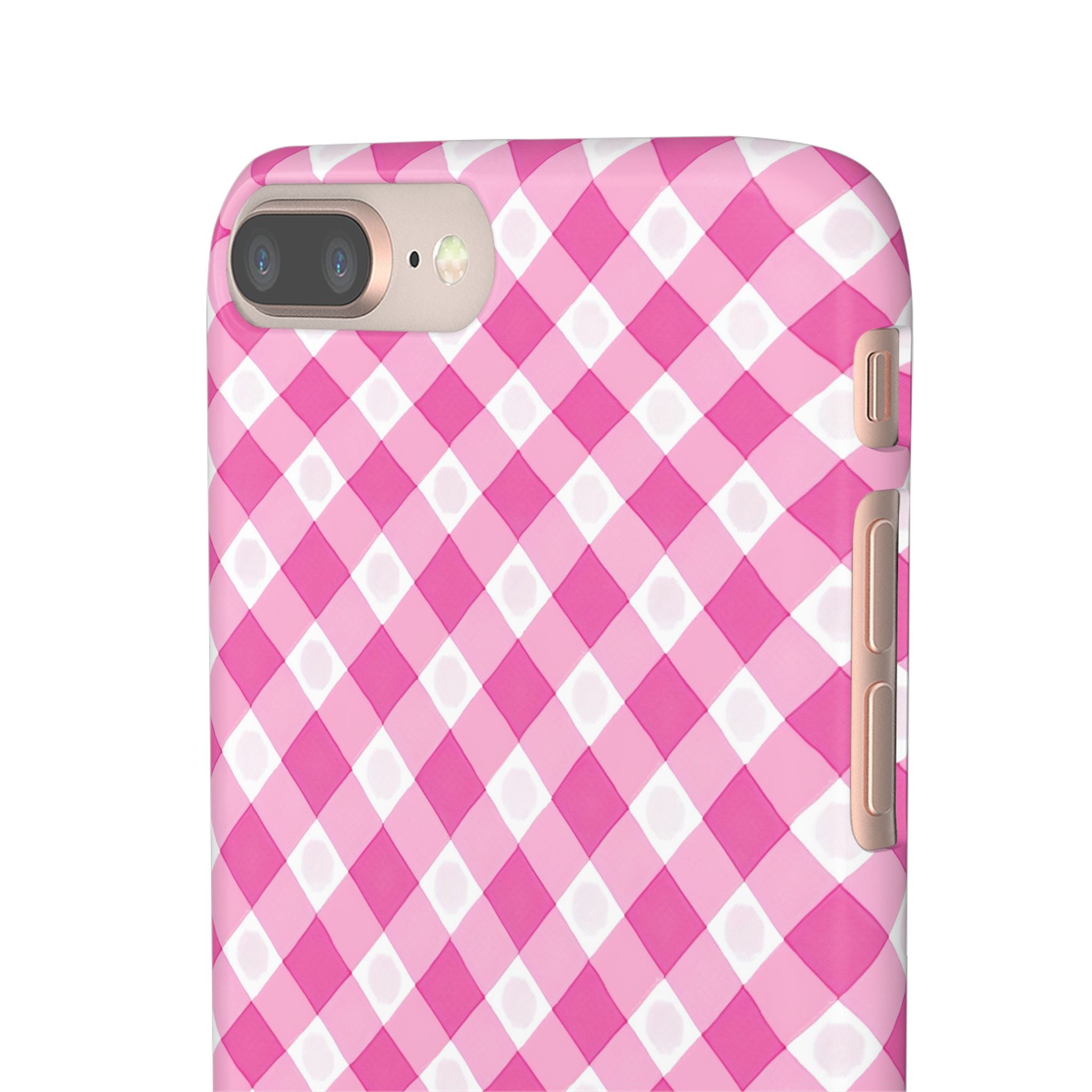 Pink Gingham - Elite Case