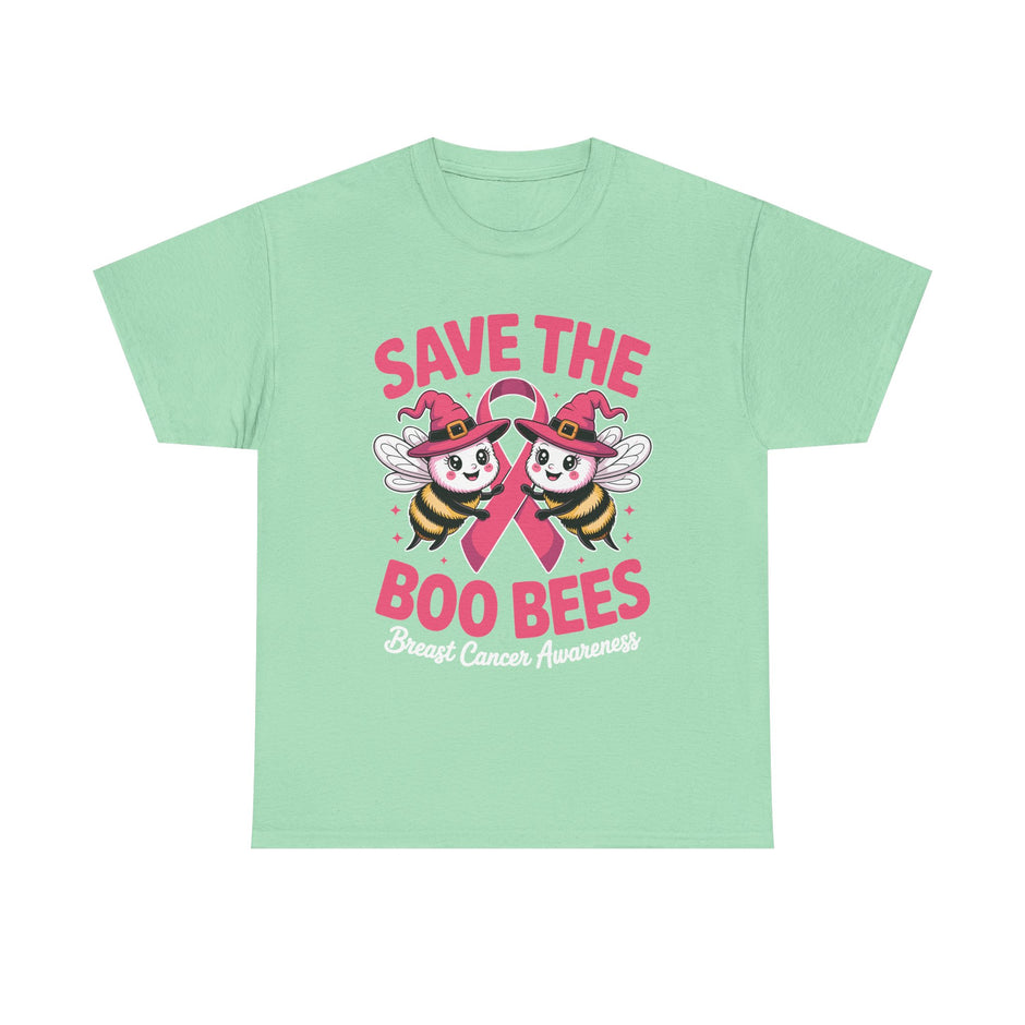 Save the Boo Bees T-Shirt — Breast Cancer Awareness Pink Ribbon Tee