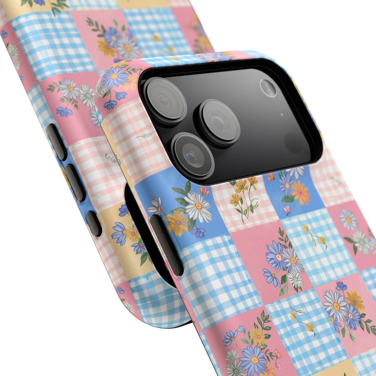 Pastel Floral Patchwork Extreme Impact MagSafe Phone Case