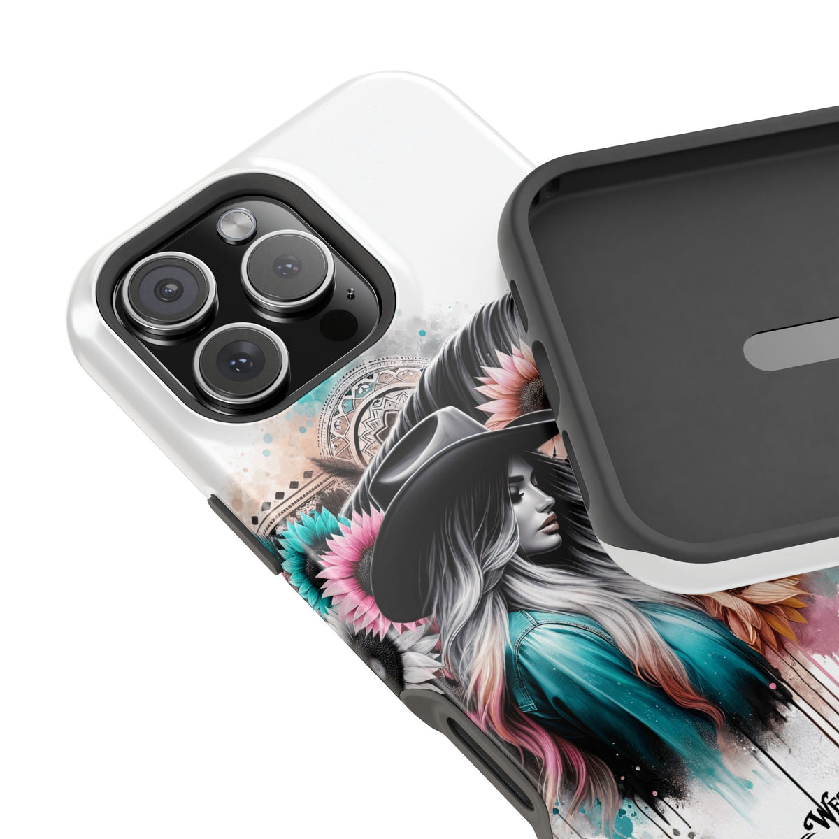 Horse & Cowgirl - Extreme Impact MagSafe Phone Case