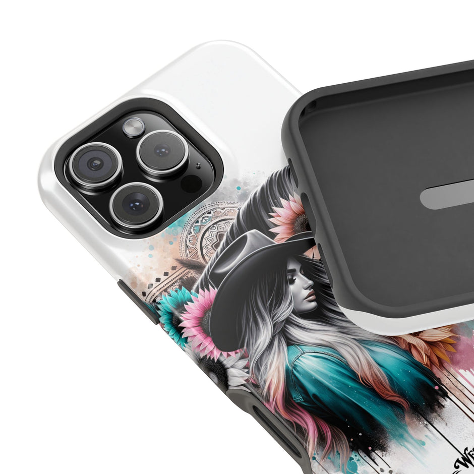 Horse & Cowgirl - Extreme Impact MagSafe Phone Case