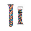 Floral Hibiscus - Apple Watch Band -Colorful Tropical Watch Strap
