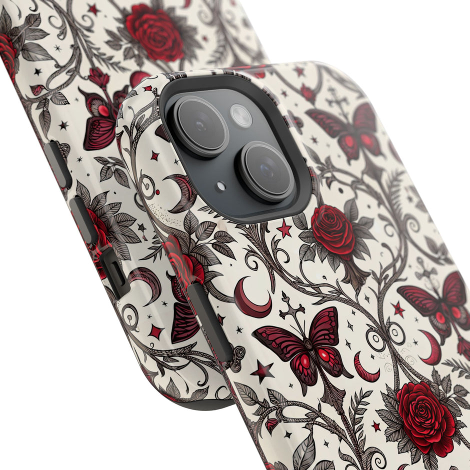 Rose & Butterfly - Extreme MagSafe Phone Case