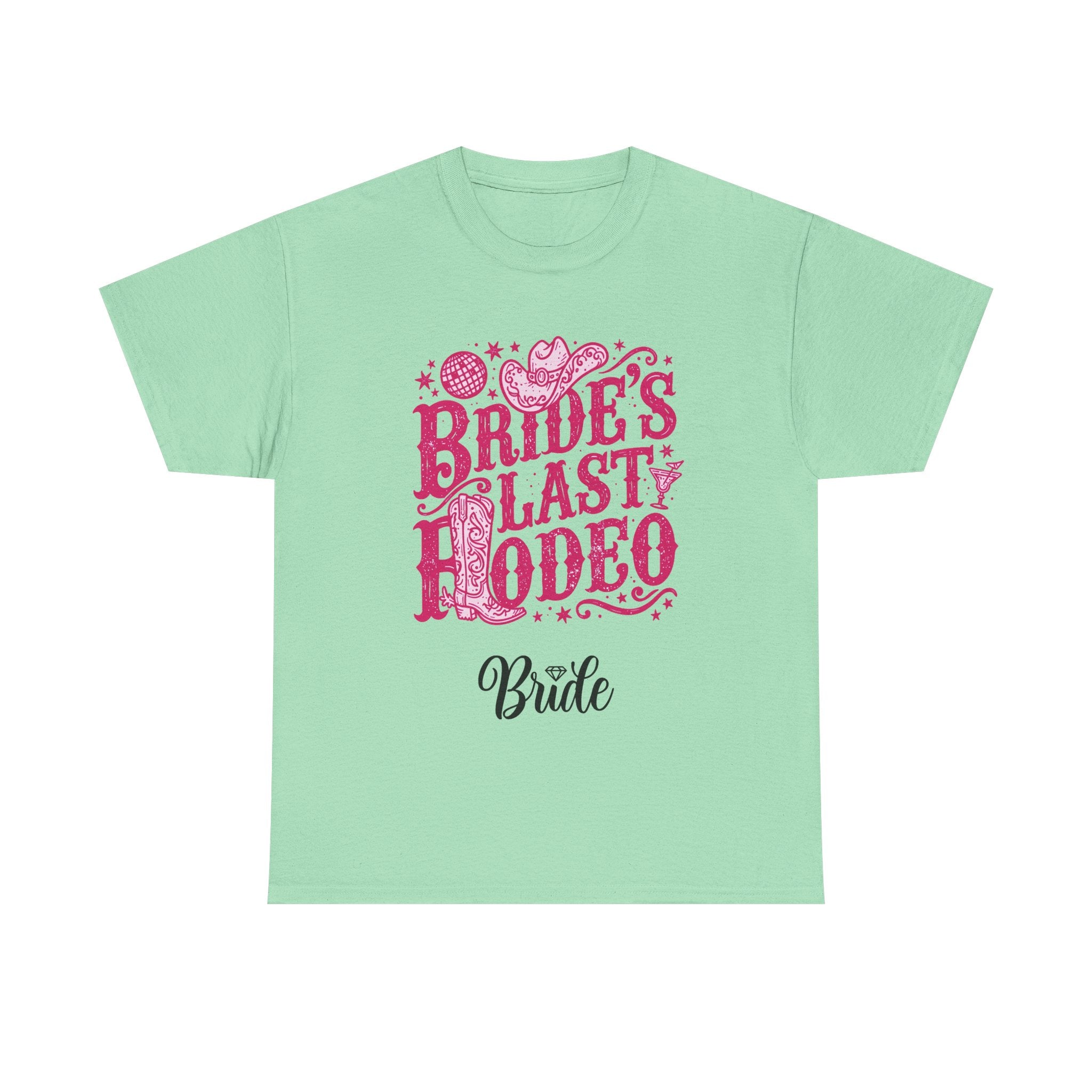 Bride's Last Rodeo Tee — Western Bachelorette Shirt