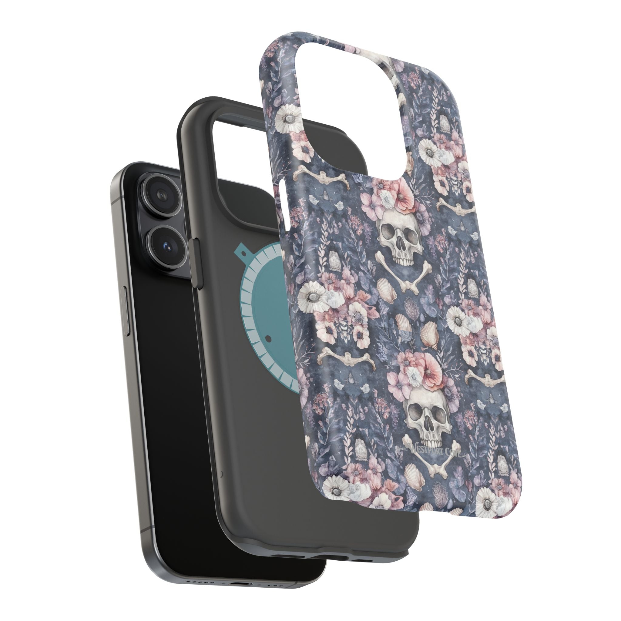 Floral Skull - Extreme MagSafe Phone Case