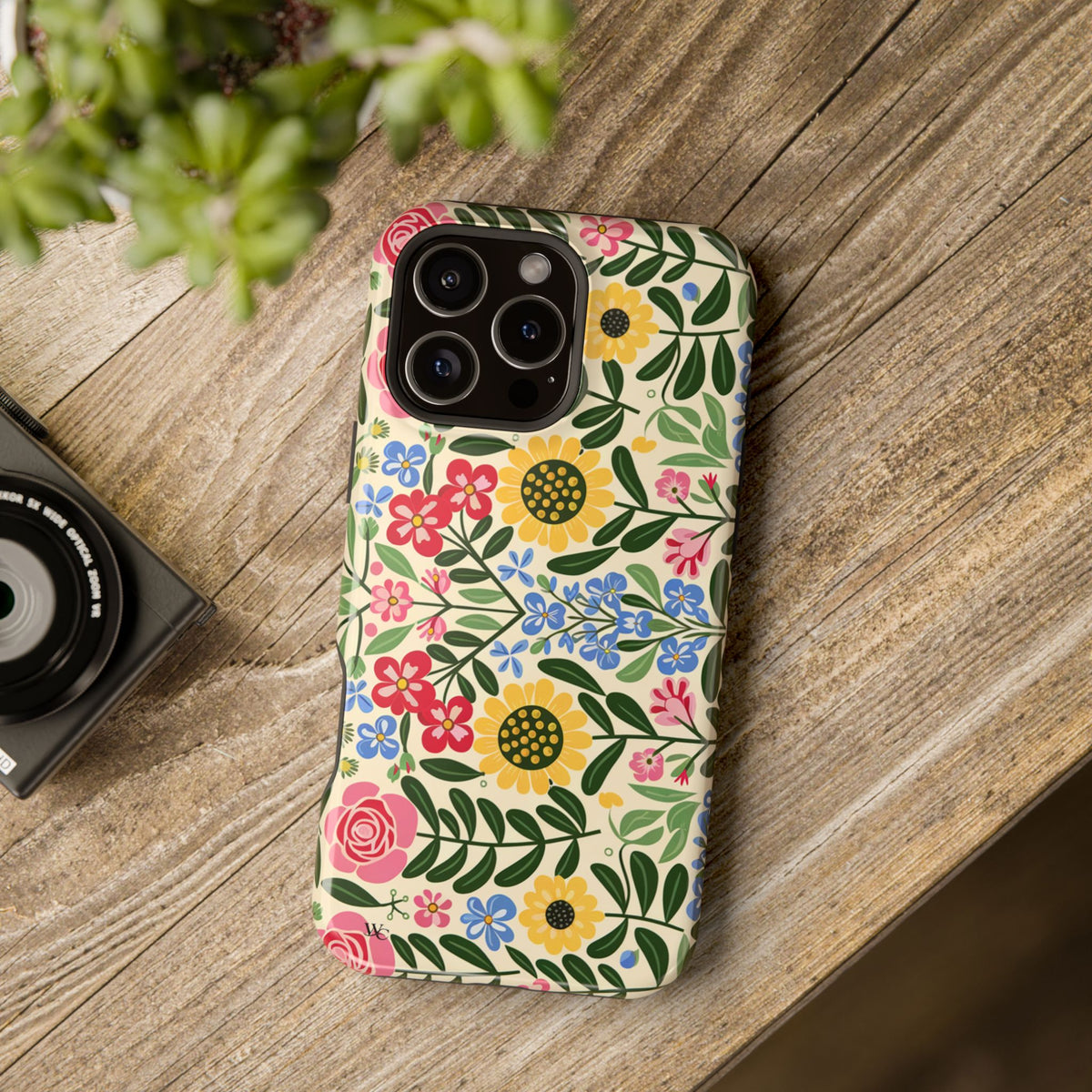 Floral Folk - Extreme Impact MagSafe Phone Case