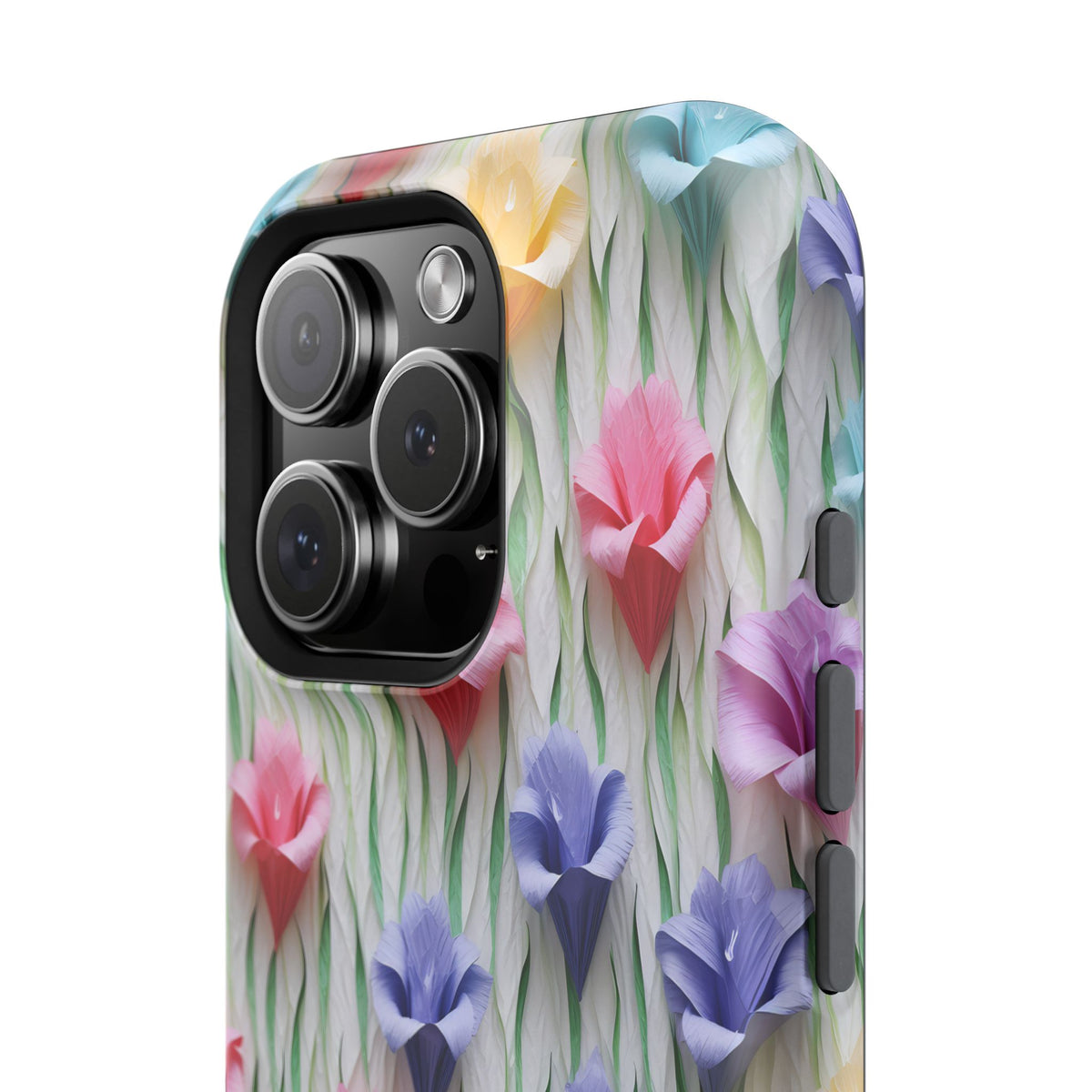 Floral Origami - Extreme Impact MagSafe Phone Case