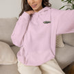 Westport Cove Hoodie — Scenic Lake Cabin Vintage Logo Hooded Sweatshirt
