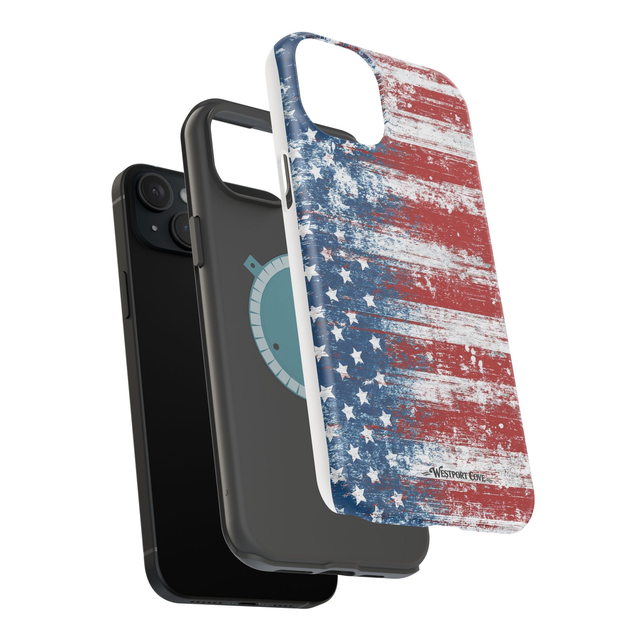 American Flag Distressed - Extreme MagSafe Phone Case