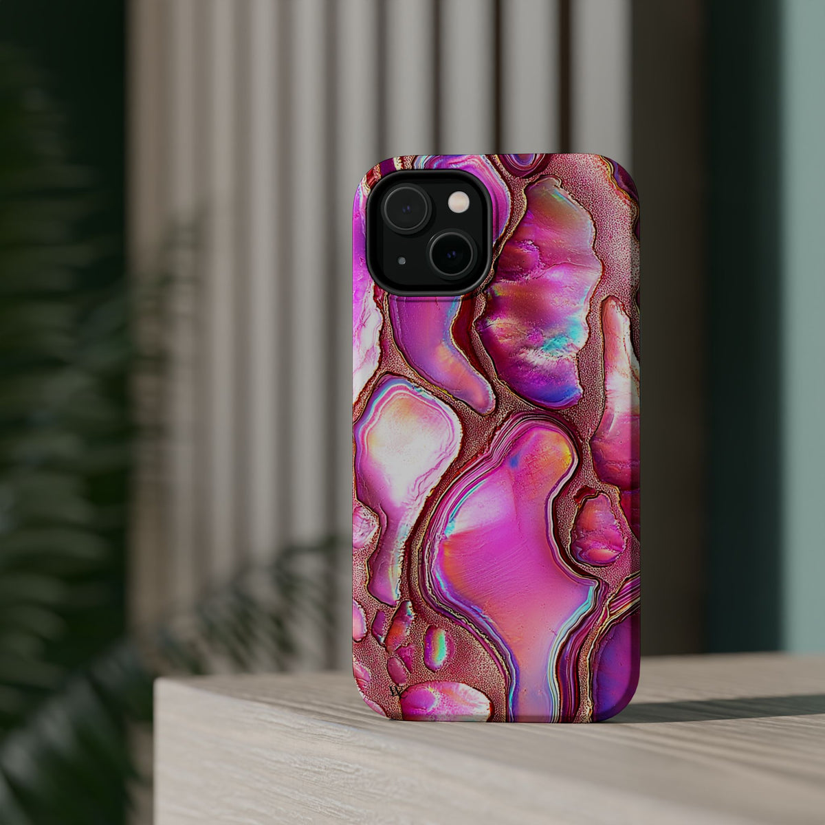 Pink Agate - Extreme Impact MagSafe Phone Case
