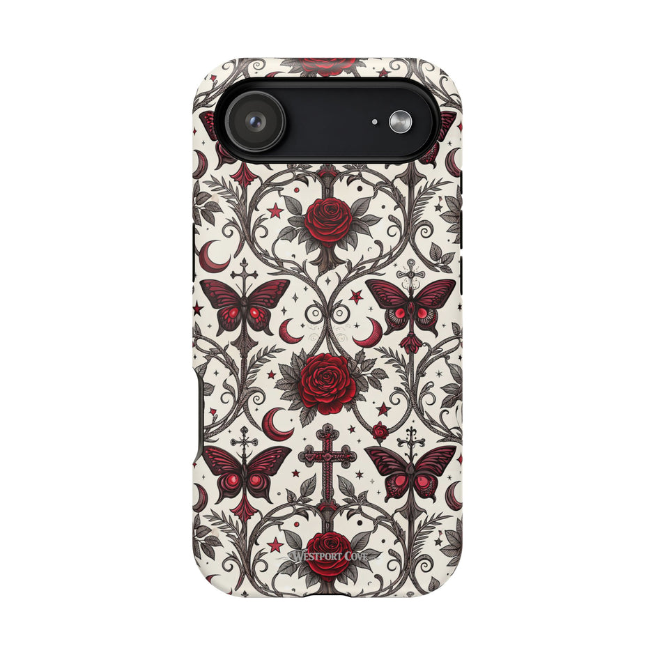 Rose & Butterfly - Extreme MagSafe Phone Case