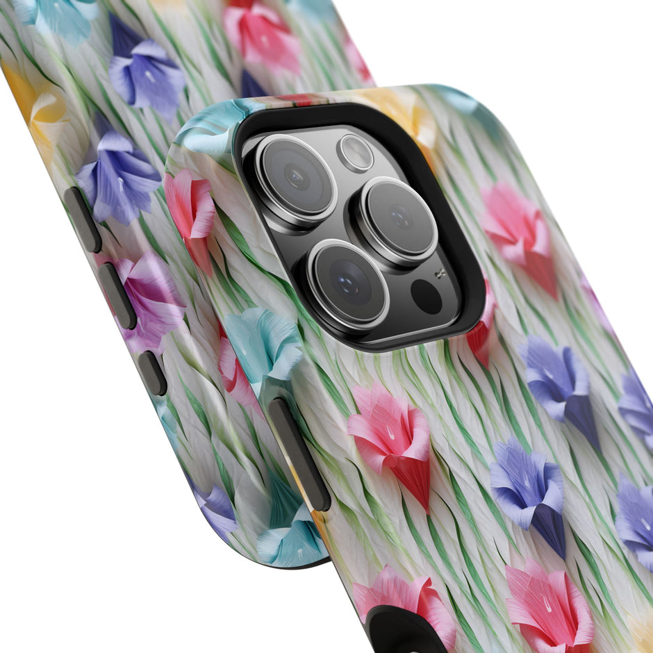 Floral Origami - Extreme Impact MagSafe Phone Case