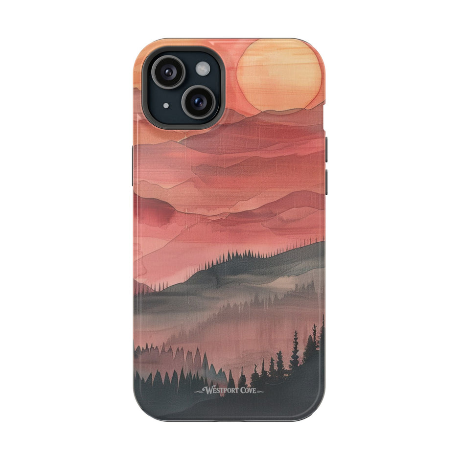 Sunset Mountain - Extreme MagSafe Phone Case