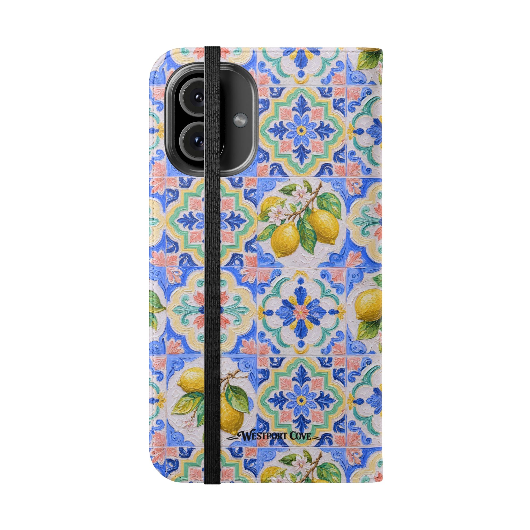 Santorini Lemon - Flip Case