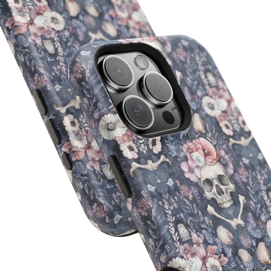 Floral Skull - Extreme MagSafe Phone Case