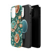 Teal Peony - Extreme MagSafe Phone Case