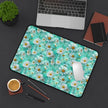 The Blue Daisy Meadow Desk Mat