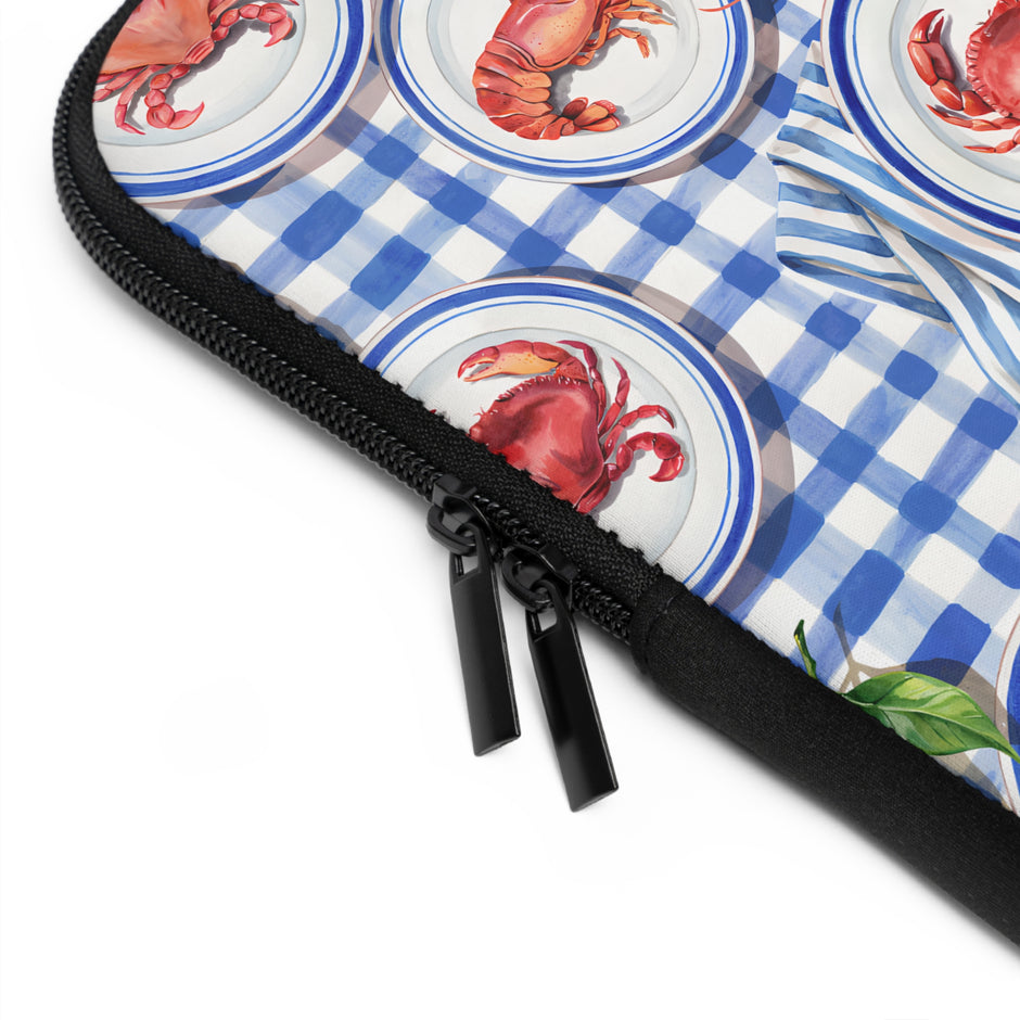 Seafood Picnic - Safe Harbor Laptop Sleeve