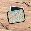 Mediterranean Lemon Laptop Sleeve & Seaside Pattern