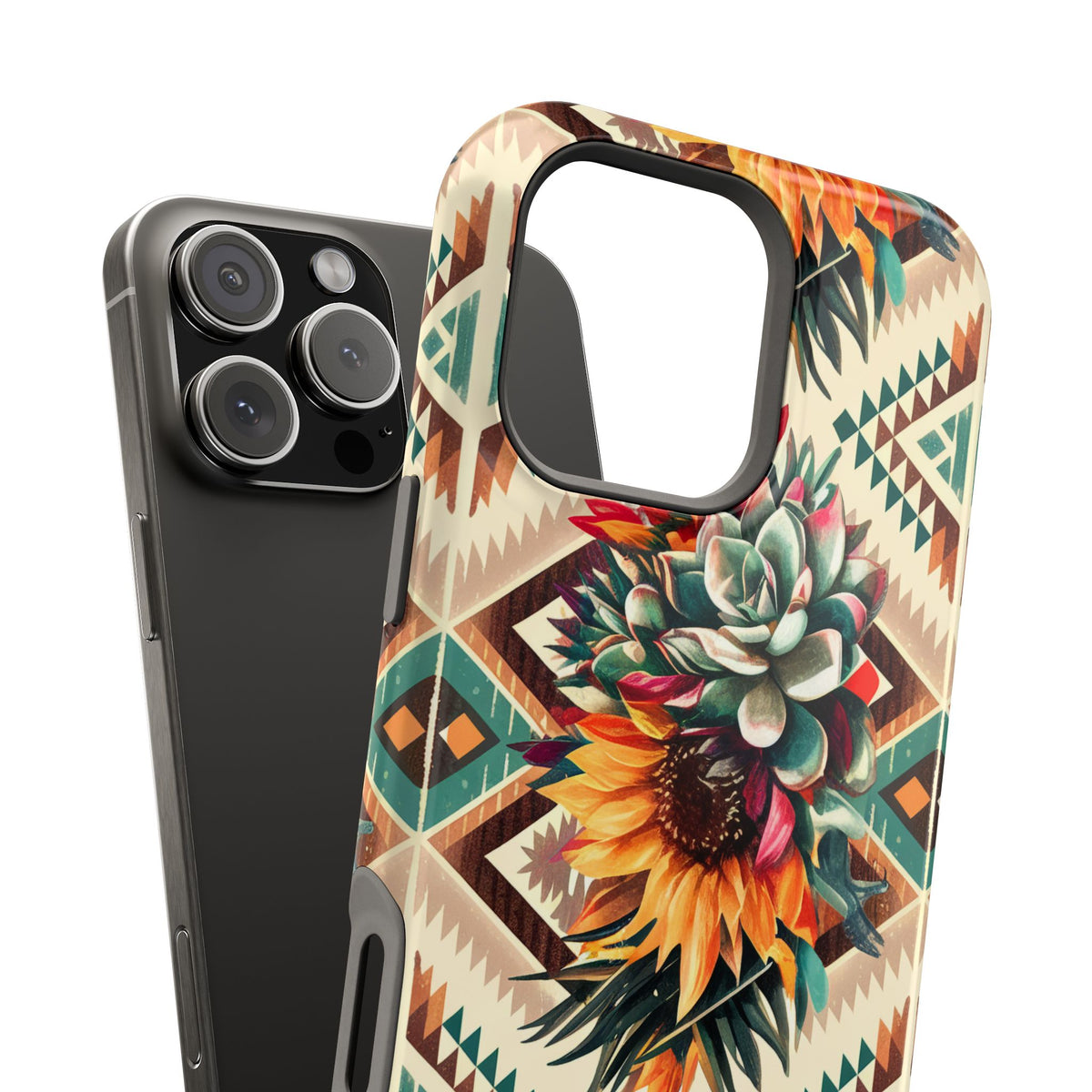 Southwestern Succulent Extreme Impact MagSafe Phone Case