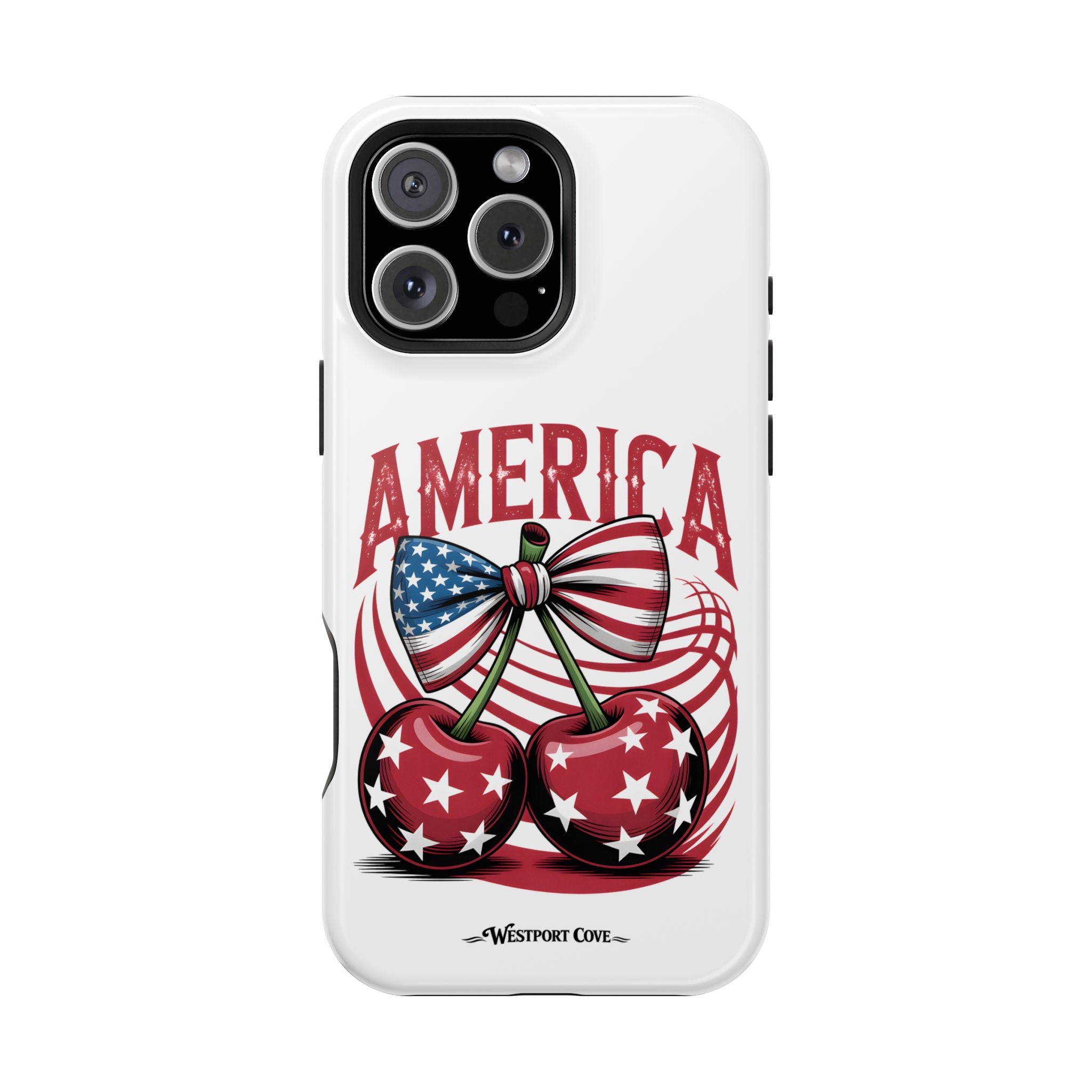 Patriotic Cherry - Extreme MagSafe Phone Case