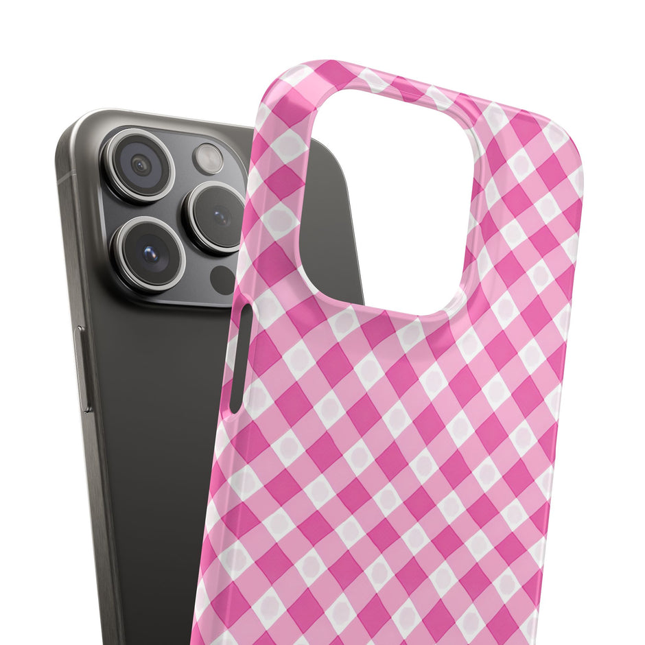 Pink Gingham - Elite Case
