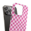 Pink Gingham - Elite Case