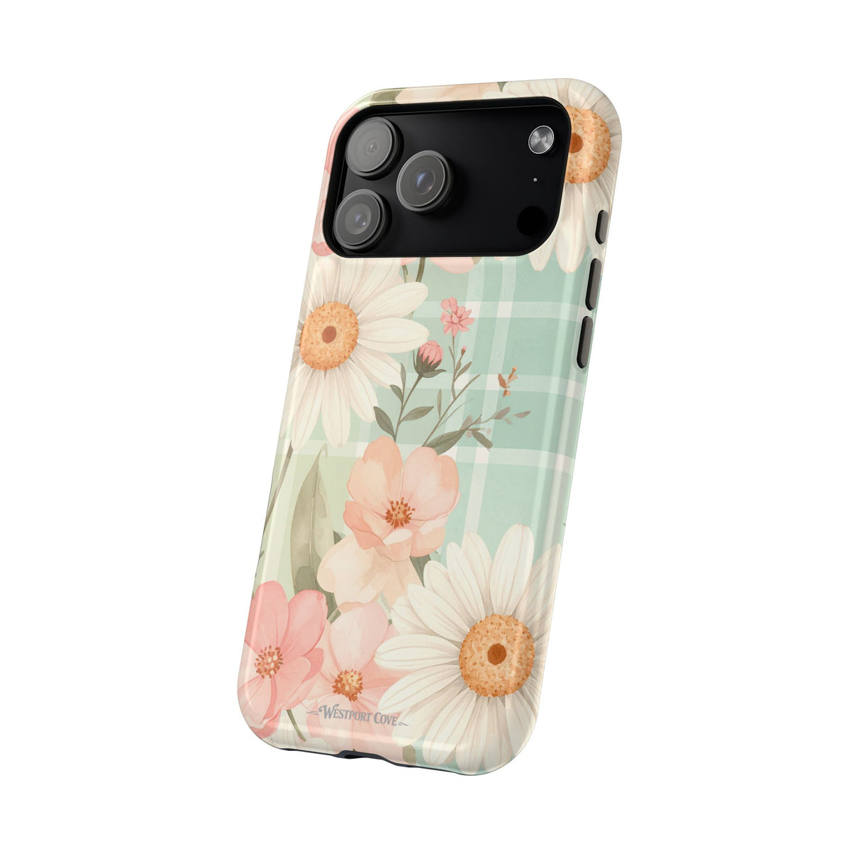 Pastel Daisy Floral Extreme Impact MagSafe Phone Case