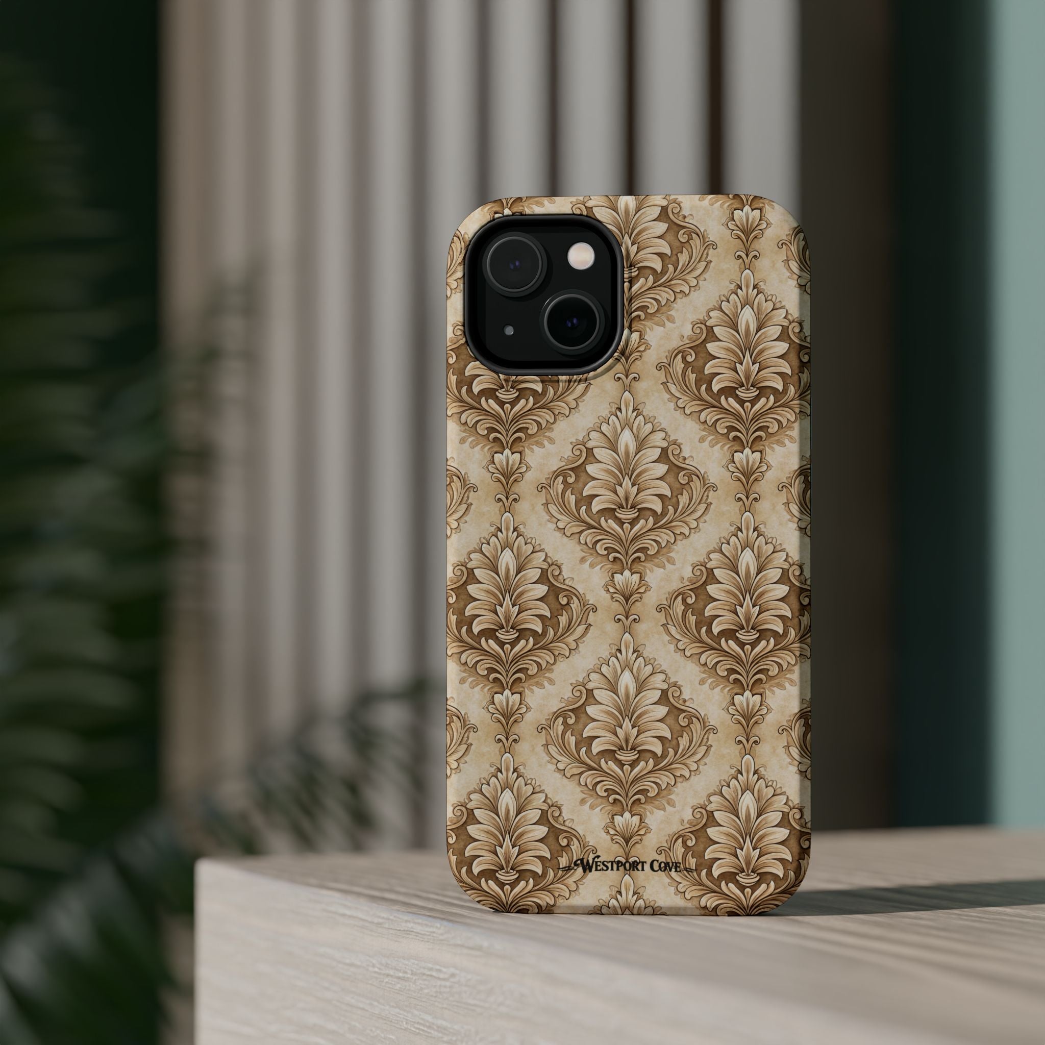 Damask Taupe - Extreme MagSafe Phone Case
