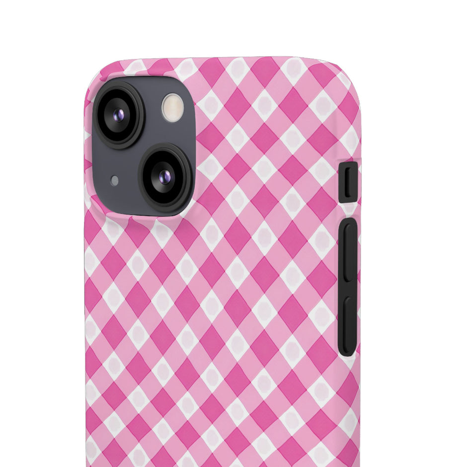 Pink Gingham - Elite Case