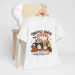 Halloween Coffee Tee — “Freshly Boo’d Coffee: Served with Scream & Sugar”