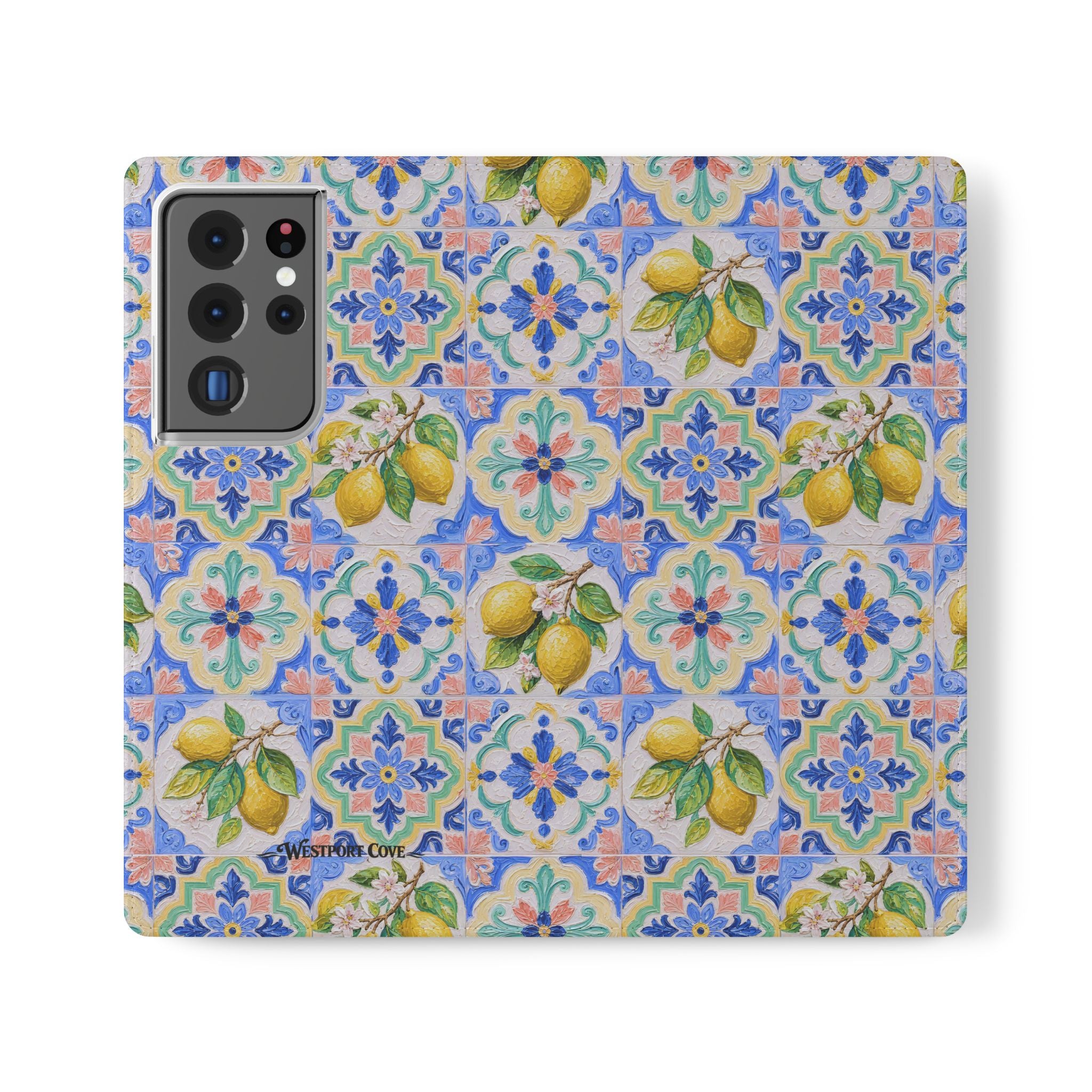 Santorini Lemon - Flip Case
