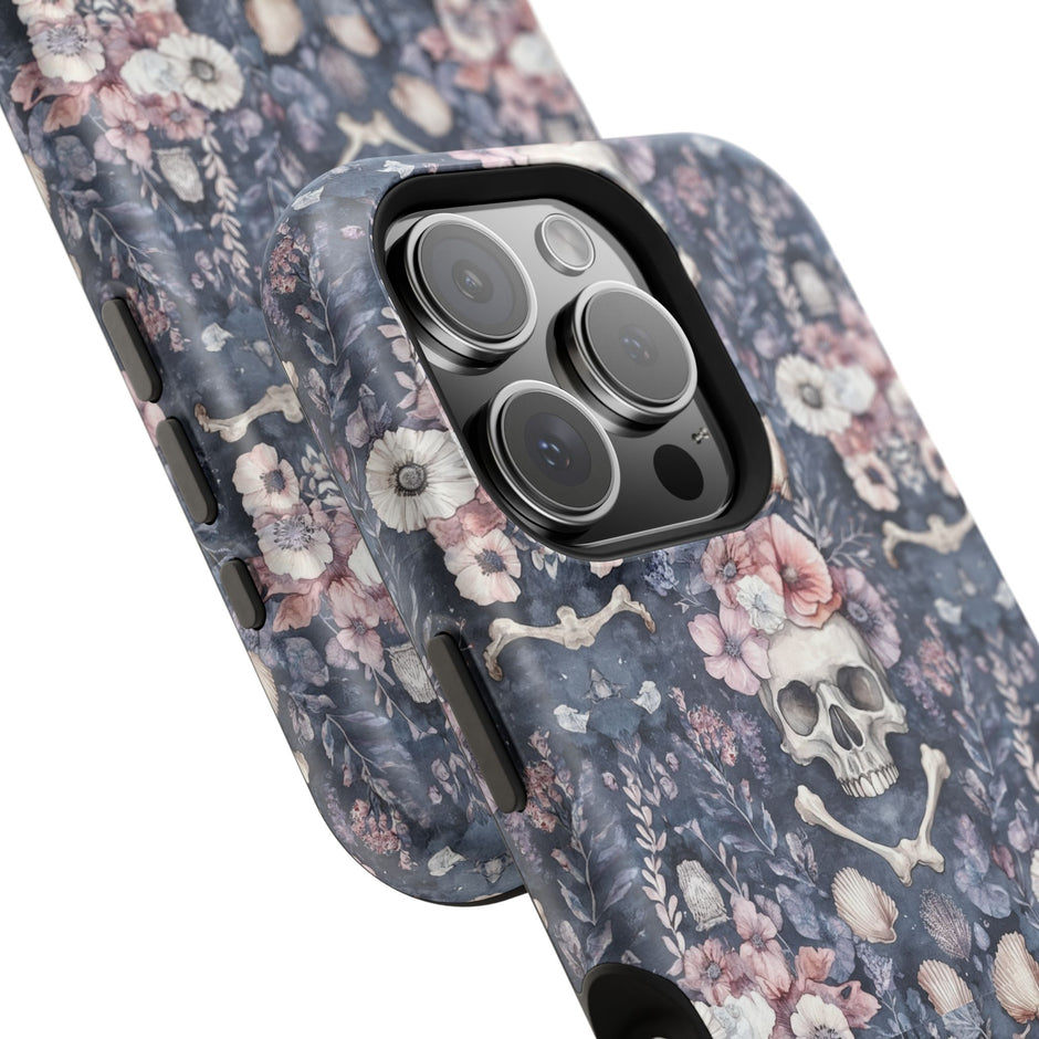 Floral Skull - Extreme MagSafe Phone Case