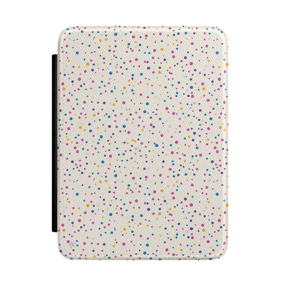 Confetti - Kindle Case E-Reader Cover -Colorful Sprinkle Design