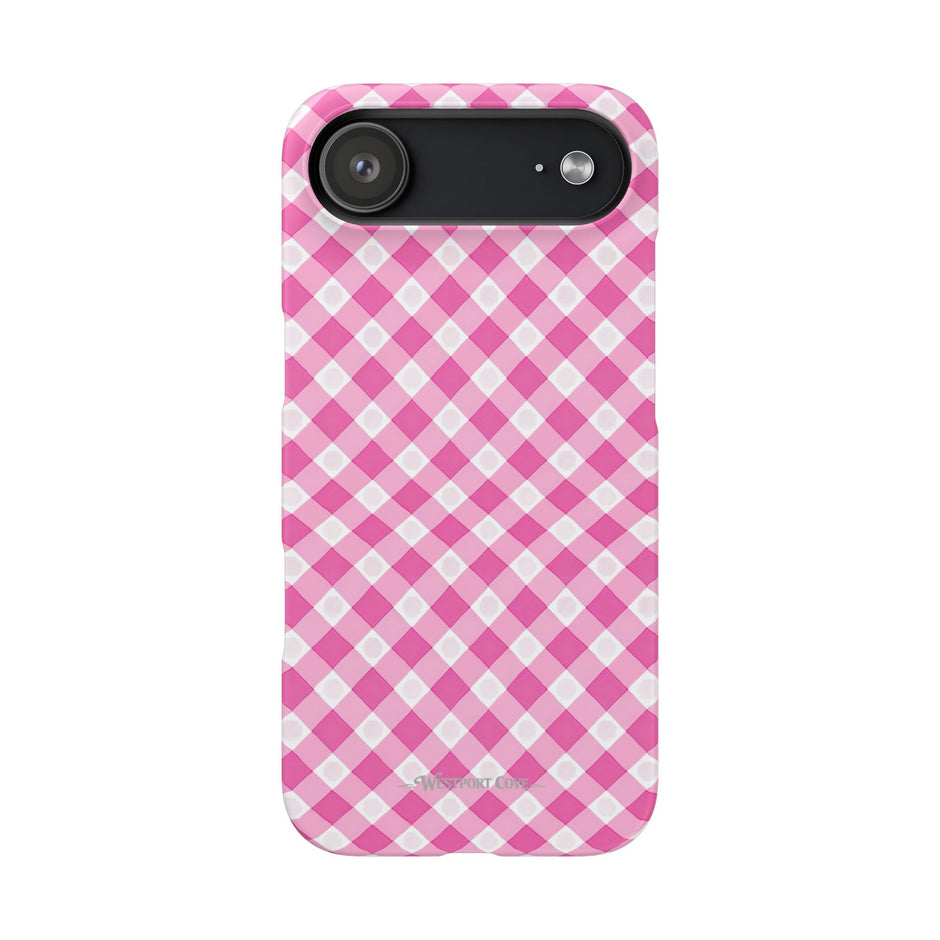 Pink Gingham - Elite Case