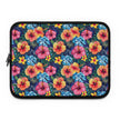Tropical Hibiscus Laptop Sleeve — Bright Floral Neoprene Case