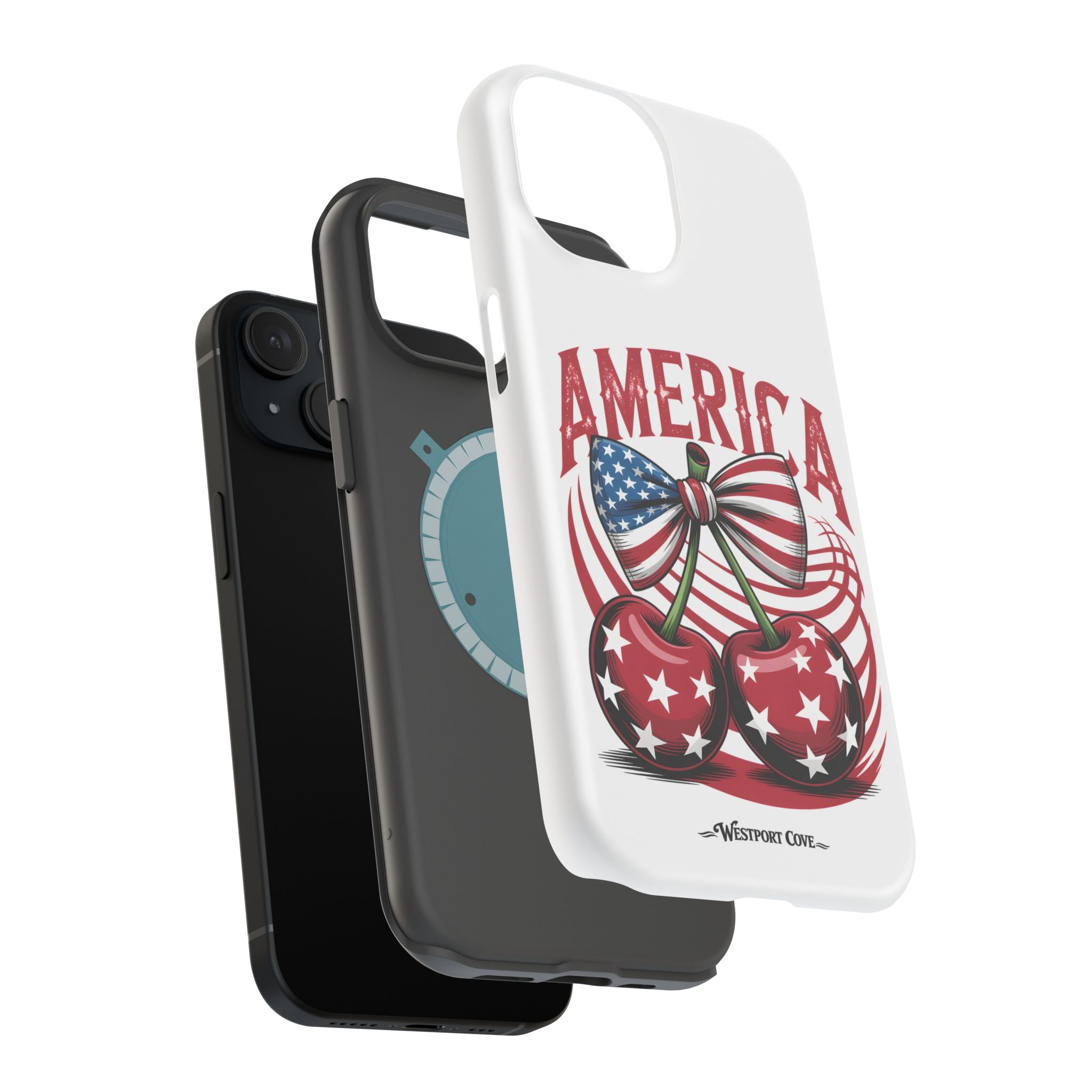 Patriotic Cherry - Extreme MagSafe Phone Case